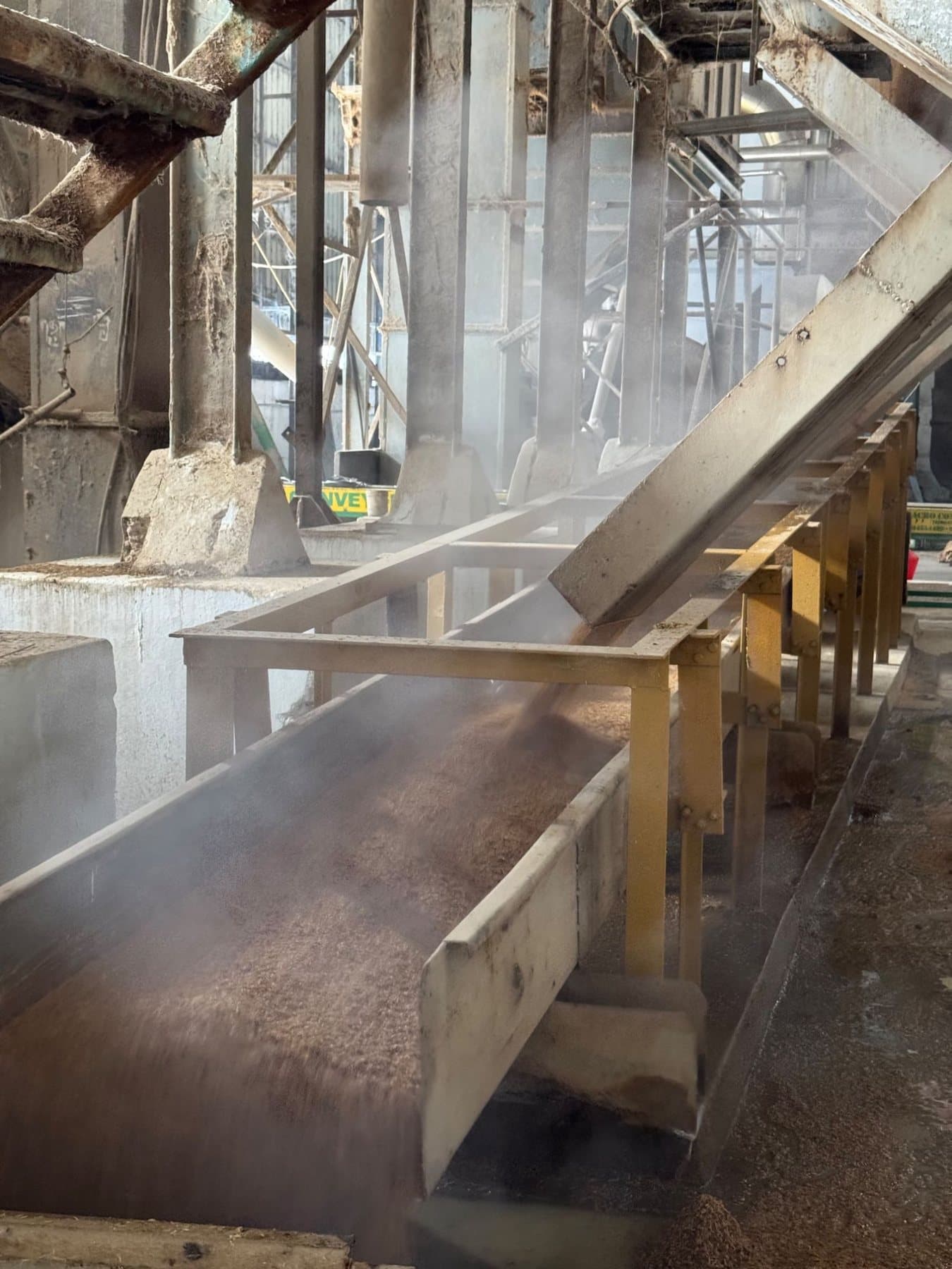 The milling hall